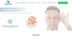 Desktop Screenshot of clinicasblue.com